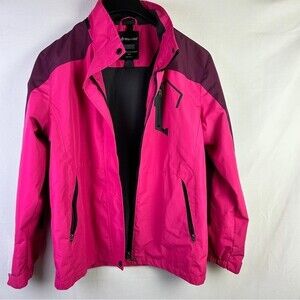Wantdo full zipper girls wind rain jacket size 16